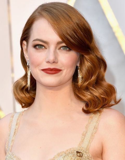Celebrities con ojos grandes: Emma Stone