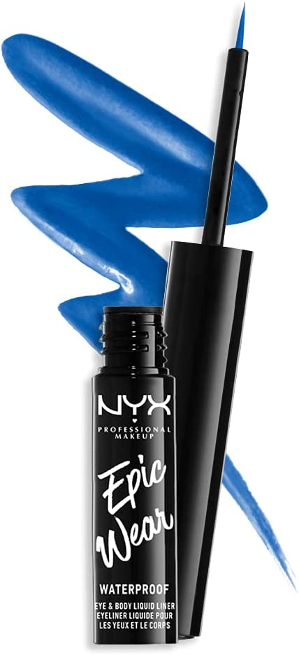 Delineador liquido azul de NYX