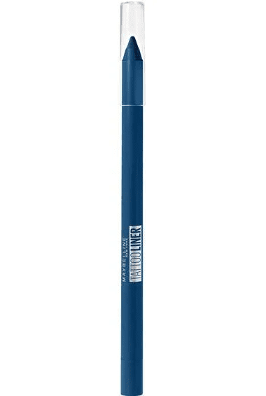 Tattoo liner eyeliner azul maybelline